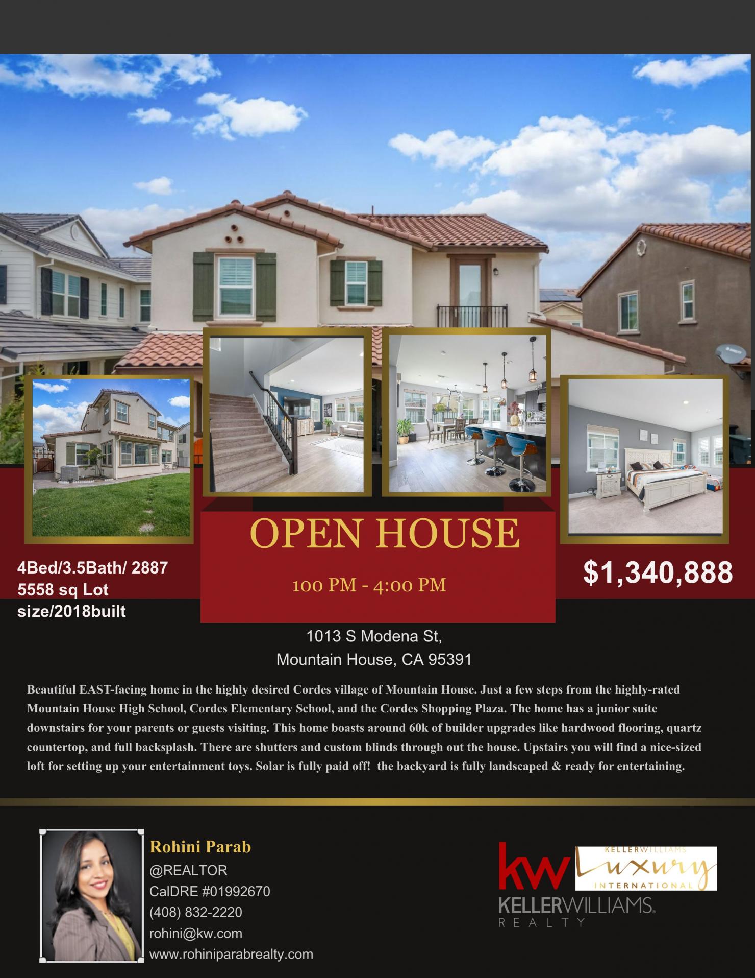 1013 S Modena St, Mountain House, CA 95391